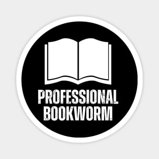 Professional Bookworm Librarian Valentines Day Gift Magnet